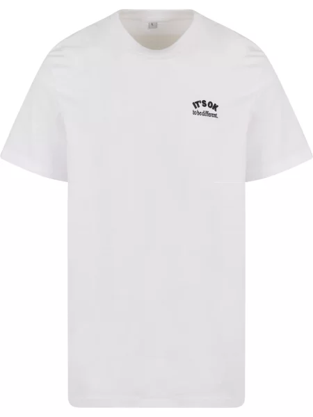 Mister Tee Tricou It's Ok negru alb