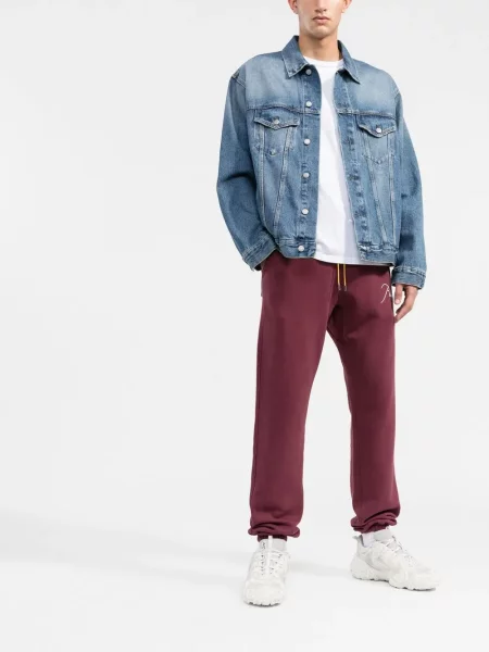 Siuvinėtos kelnės Rhude raudona