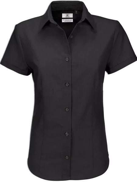 Koszula B&c z twillu czarna