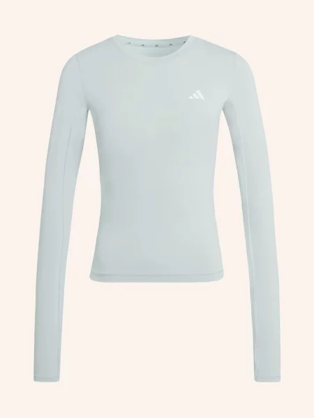 Dlouhé tričko s dlouhým rukávem Adidas tyrkysová