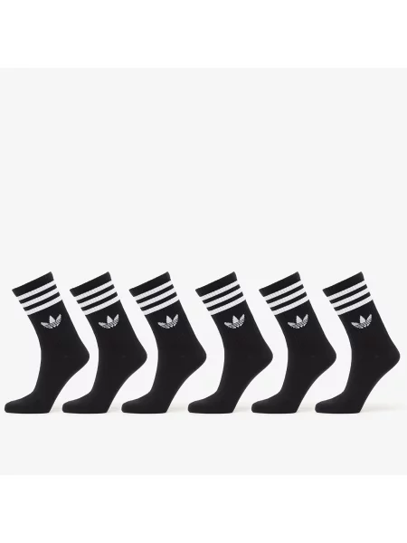 Adidas Skarpety 3 Stripes Crew 6 Pairs czarne