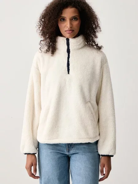 Levi's mikina fleecová ATWOOD SHERPA béžová