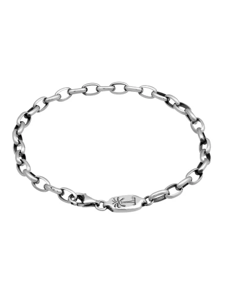 Haze&Glory Zapestnica Palme' srebrna