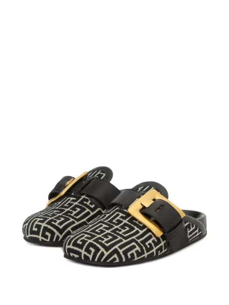 Papuci de casă Balmain negru