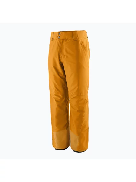 Spodnie narciarskie Patagonia Insulated Powder Town Regular cinnamon brown brązowe