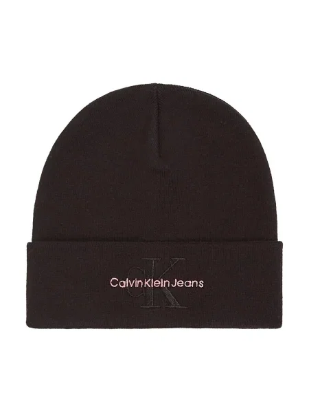 Căciulă Calvin Klein Jeans cu autograf negru