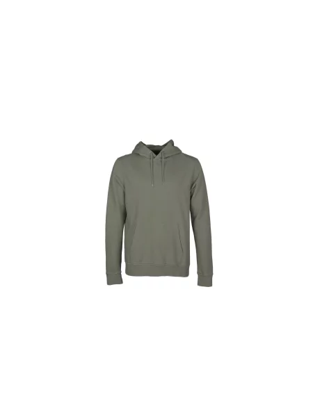Colorful Standard Classic Organic Hood Mężczyźni Bluzy i bluzy z kapturem Colorful Standard Size: S zielony