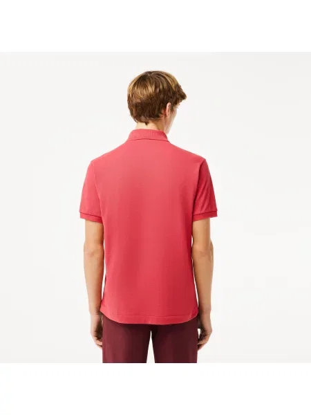 Поло Lacoste розовое