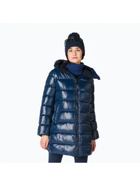 Дамско пухено яке Rossignol Shiny Parka dark navy синьо
