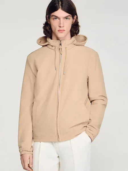 Куртка Sandro бежевая