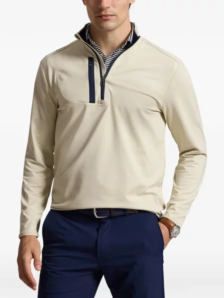 Hanorac cu fermoar Rlx Ralph Lauren din jerseu