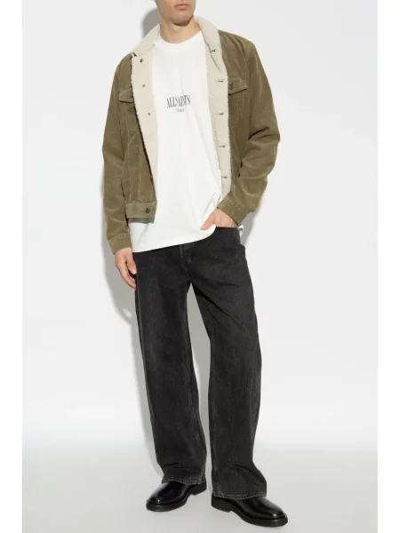 Proste jeansy Allsaints czarne