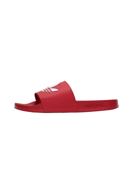 ADIDAS ORIGINALS Saboți ADILETTE roșu alb
