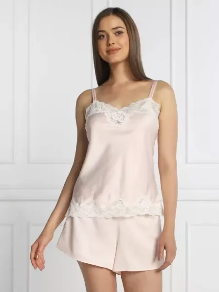 LAUREN RALPH LAUREN Szatén pizsama | Relaxed fit