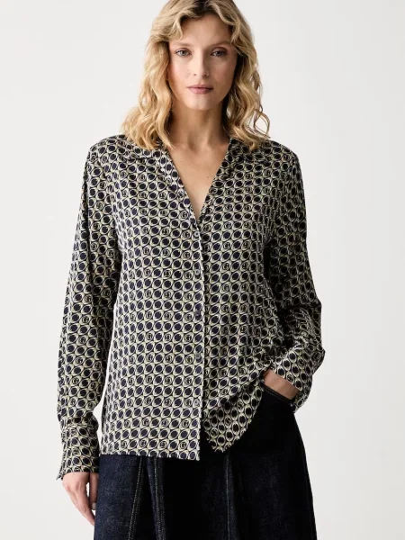 Guess cămașă pentru femei NEW CONCETTA negru