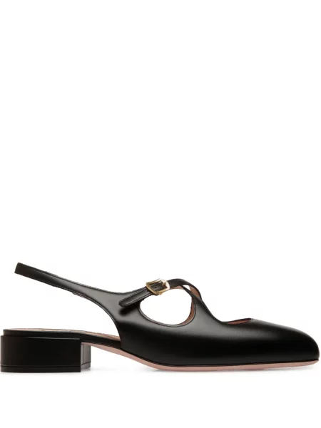 Pantofi cu toc Bally din piele negru