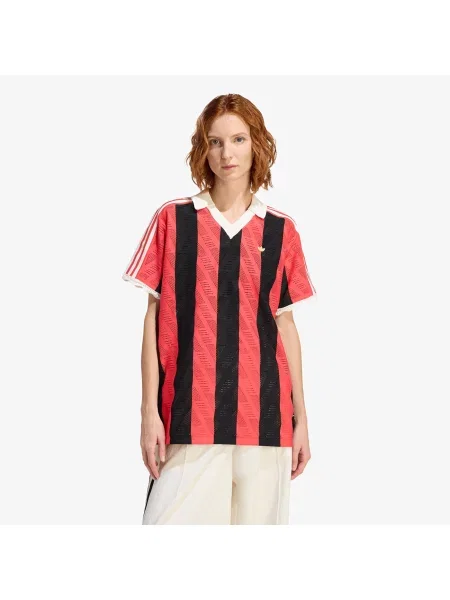 Поло Adidas Originals красное