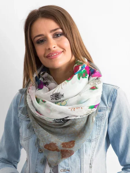 Fular Fashionhunters alb