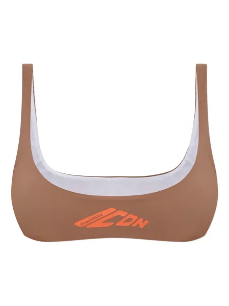Bikini Dsquared2 cu imagine maro