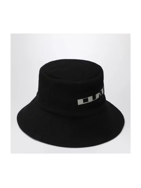 Kapelusz Rick Owens z logo czarny