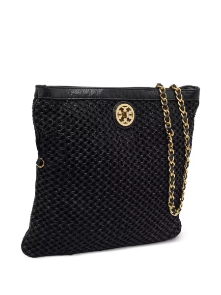 Colier Tory Burch cu bretele negru