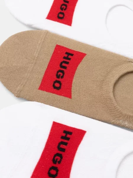 HUGO шкарпетки до щиколотки 3P LC LABEL CC 3 шт.