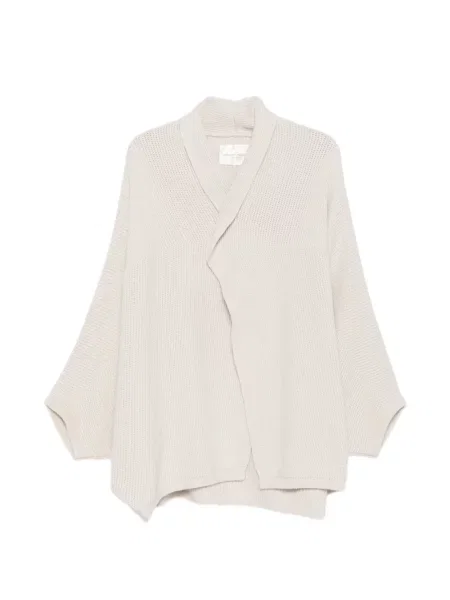 Gulerat cardigan Roberto Collina tricotate