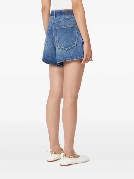 Pantaloni scurți Sportmax albastru
