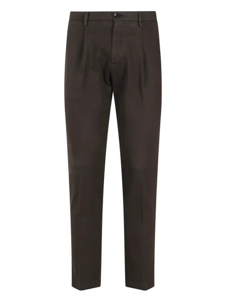 Pantaloni Briglia 1949 plisate maro
