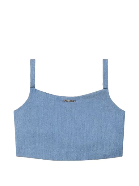 Dětské top Twinset modrý