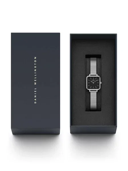 Годинник Daniel Wellington Quadro Studio срібний