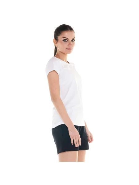 Scurt tricou Leone 1947 cu mâneci scurte alb
