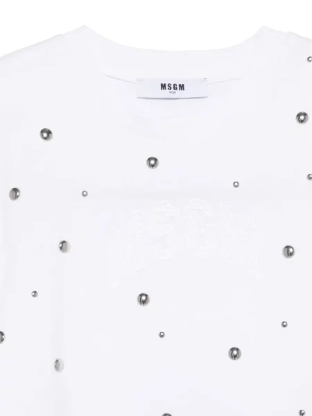Dětské tričko Msgm bílé