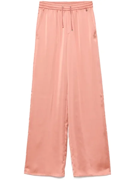 Pantaloni Herno din satin roz