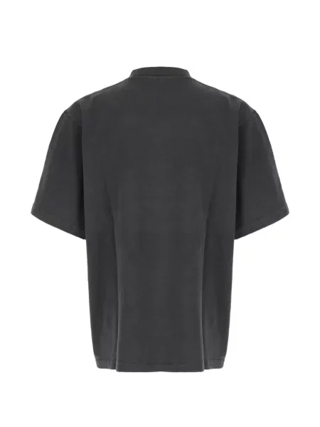 Тениска Alexander Wang с принт черно
