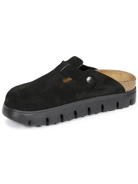 Pantofi Papillio din piele de căprioară negru