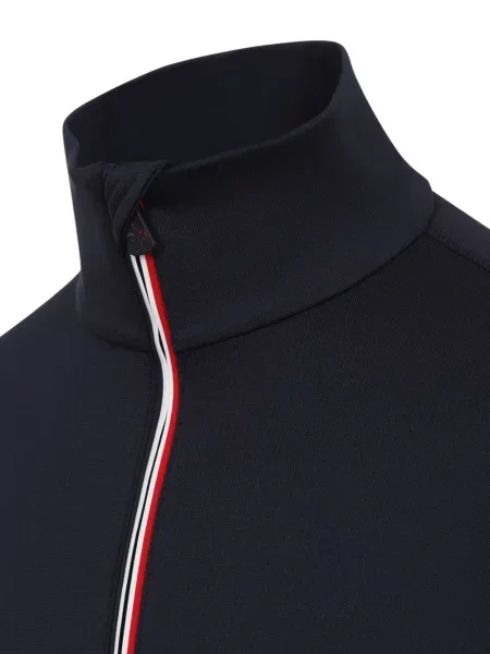 Суичър с цип Moncler Grenoble синьо