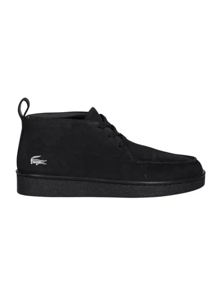 Botki Lacoste zamszowe czarne
