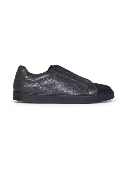 Sneakersy Doucal's wełniane czarne
