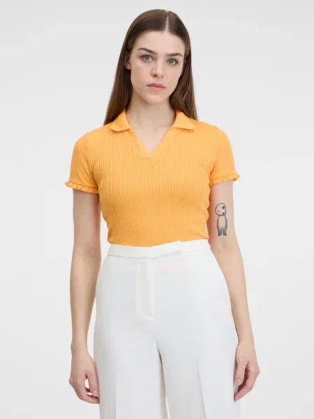 Koszulka polo Orsay żółta