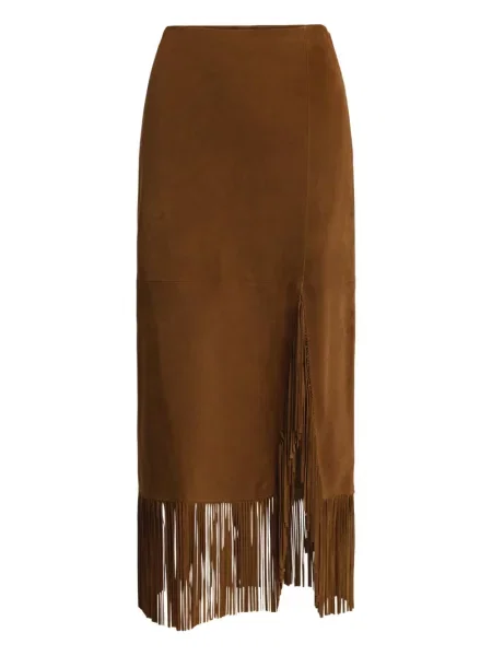 Ριγέ δερμάτινος κάλτσες Polo Ralph Lauren με κορδόνι μαύρο