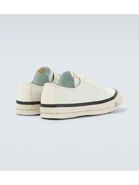 Sneakerși Visvim din piele alb