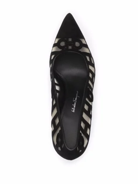 Pantofi cu toc Ferragamo negru