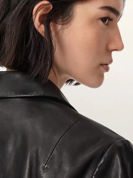 Кожаная куртка Allsaints