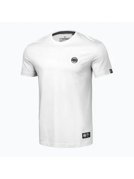 Tricou pentru bărbați Pitbull West Coast T-S Small Logo white alb