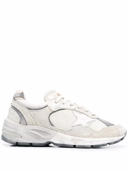 Sneakerși Golden Goose din piele alb