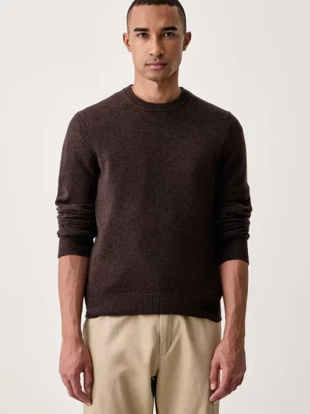 Rag & bone pulover pentru bărbați din cașmir Vernon maro