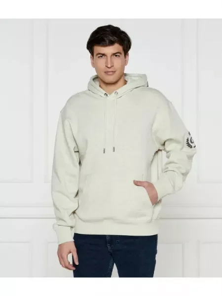 GUESS Pulóver CHENILLE | Oversize fit bézs