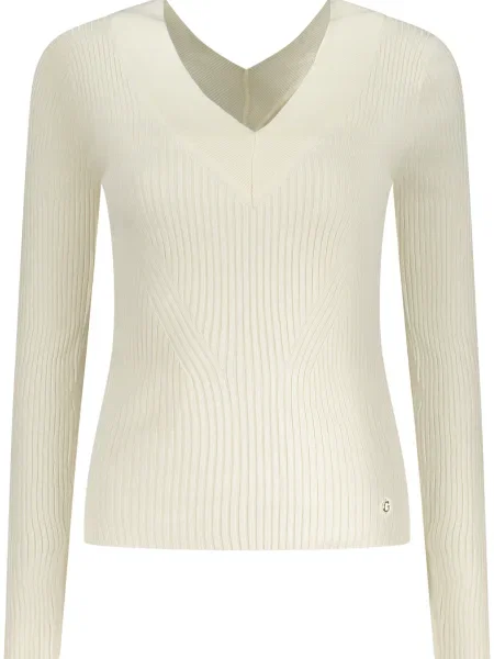Pulover Guess Jeans alb