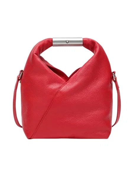 Torebka Mm6 Maison Margiela skórzana czerwona